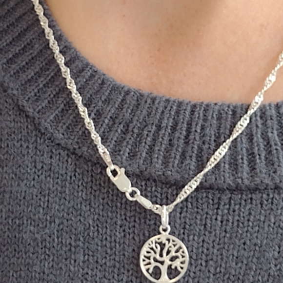 .925 Tree of Life STERLING SILVER Complimentarily - Picture 3 of 7